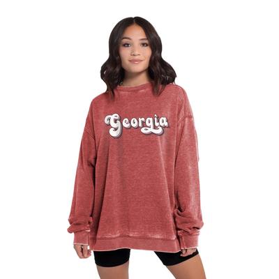 Georgia Chicka-D Women's Groovy Shadow Campus Crew