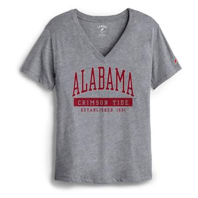 Alabama League Women's Intramural Boyfriend V Neck Tee
