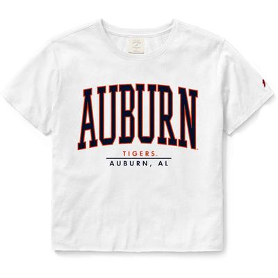 Auburn League Women's Clothesline Crop Tee