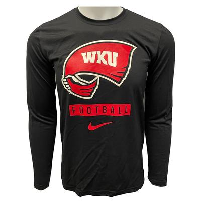 Western Kentucky Nike Men's Dri-Fit Legends Long Sleeve Tee