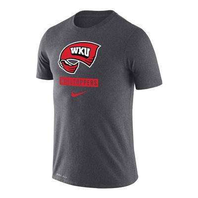 Western Kentucky Nike Men's Dri-Fit Legends Logo Short Sleeve Tee