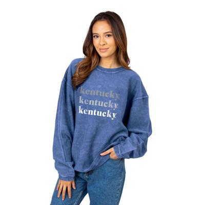 Kentucky Chicka-D Repeating Corded Sweatshirt