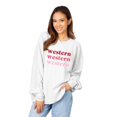 Western Kentucky Chicka-D Repeating Corded Sweatshirt