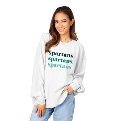 Michigan State Chicka-D Repeating Corded Sweatshirt