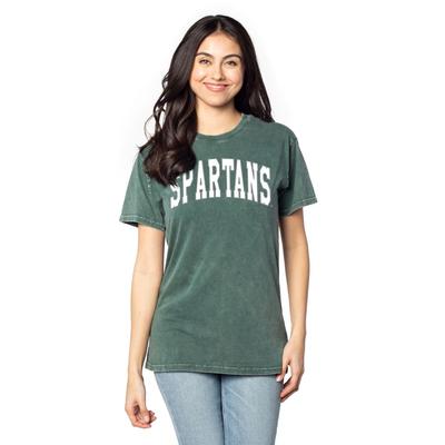 Michigan State Chicka-D Everybody Tall Outline Tee