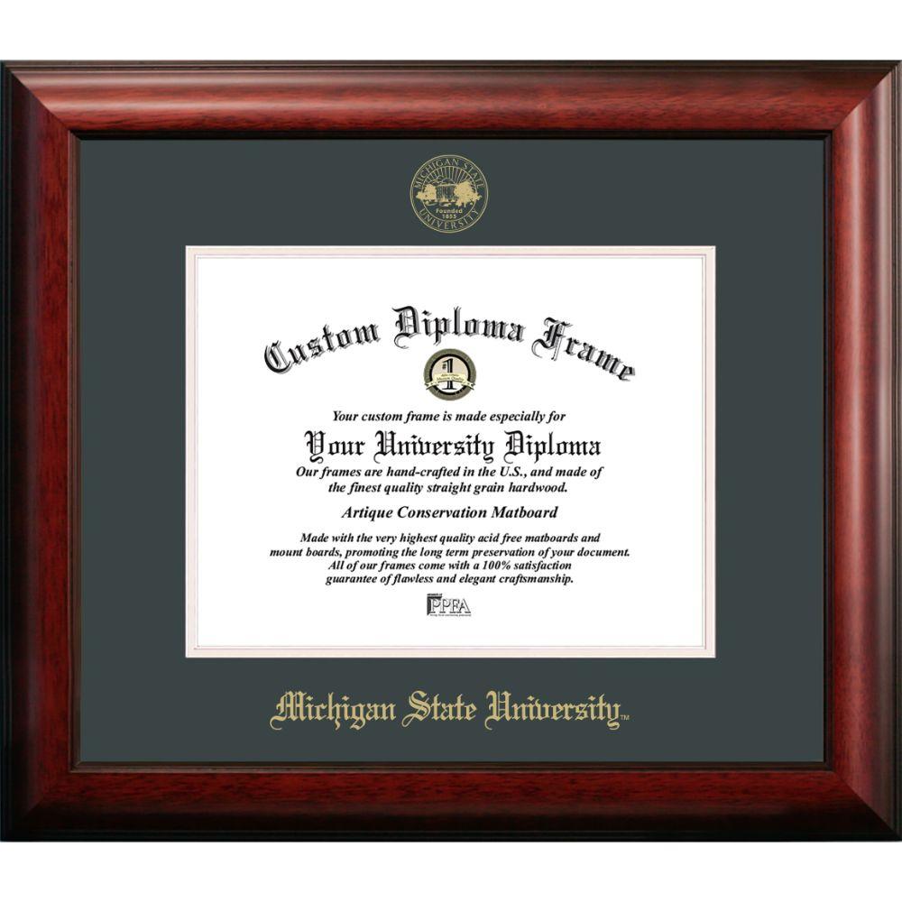  Michigan State Satin Diploma Frame