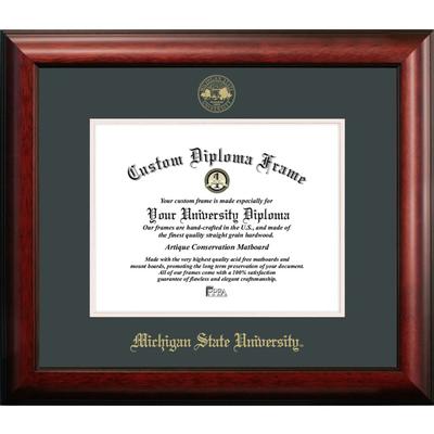 Michigan State Satin Diploma Frame