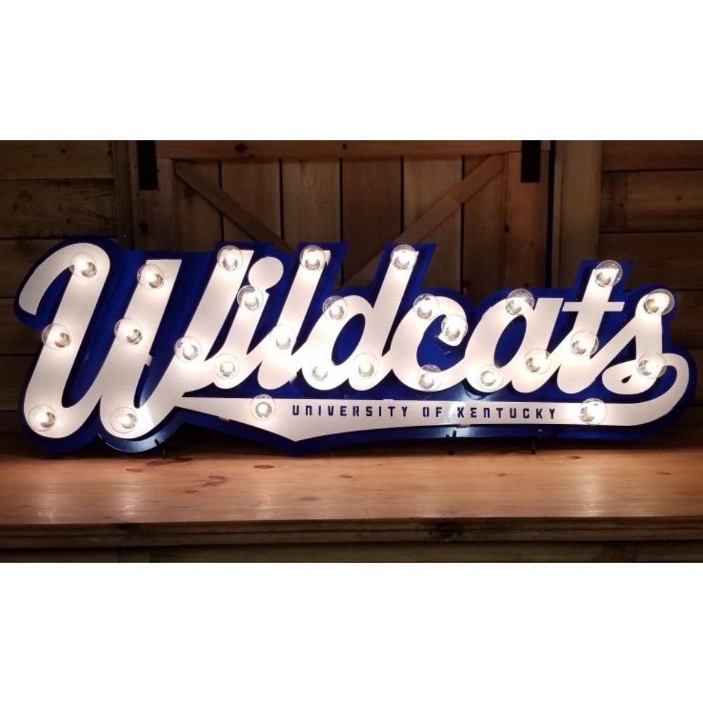 Kentucky 3d Lit Metal Sign