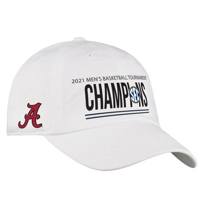 Alabama 2021 SEC Basketball Tournament Champions Hat