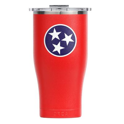 Tennessee Tri Star ORCA Red 27 oz Chaser Tumbler