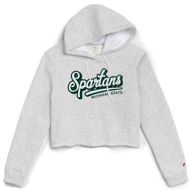Michigan State League Women's 1636 Cropped Hoodie