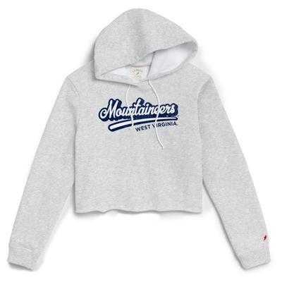 West Virginia League Women's 1636 Cropped Hoodie