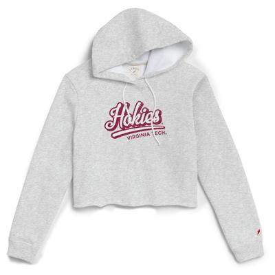 Virginia Tech League Women's 1636 Cropped Hoodie