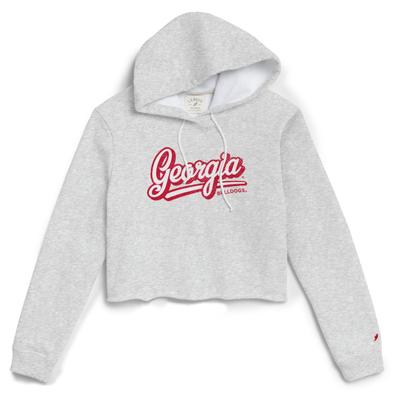 Georgia League Women's 1636 Cropped Hoodie