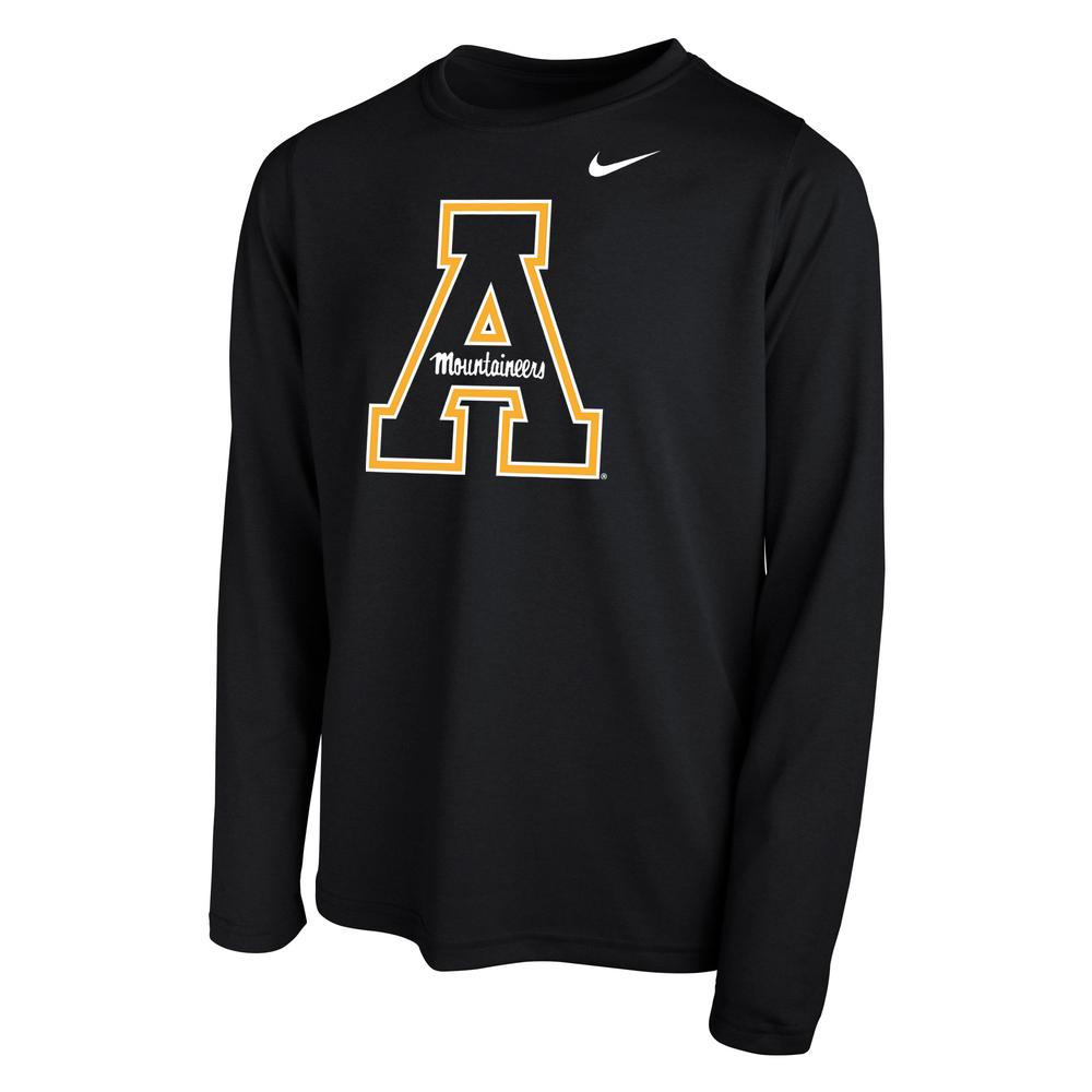 nike dri fit youth long sleeve shirts