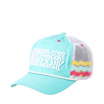 Florida State Zephyr Beach Line Rope Trucker Adjustable Hat