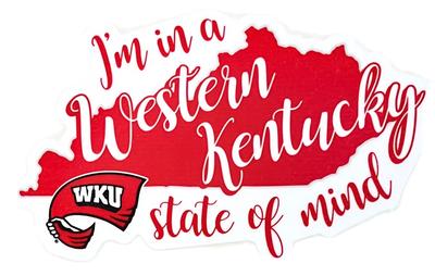 Western Kentucky State of Mind Decal