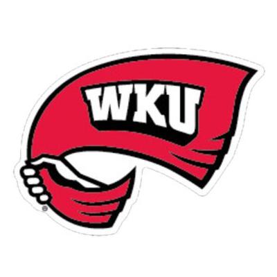Western Kentucky 12 Inch Towel Logo Decal