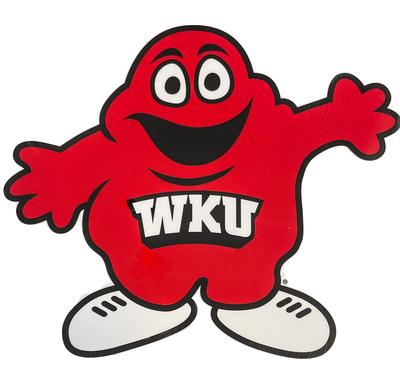 Western Kentucky 12 Inch Big Red Decal