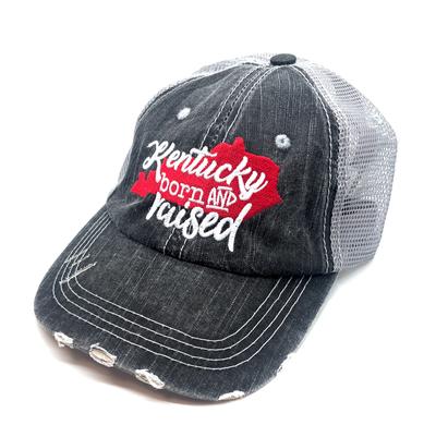 Kentucky Born & Raised Trucker Hat