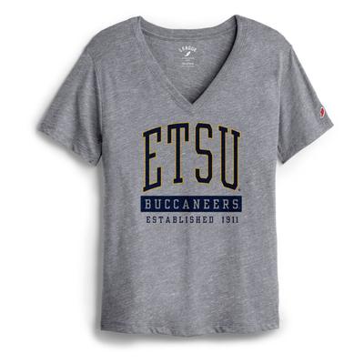 ETSU League Women's Intramural Boyfriend V Neck Tee