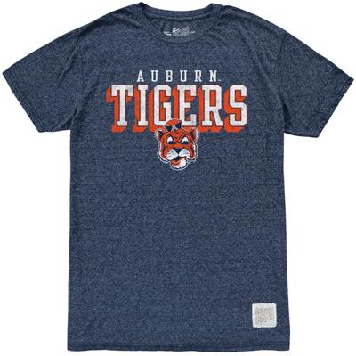 Auburn Retro Brand Bold Mock Twist Tee