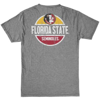Florida State Retro Brand Bold Circle Seminole Tee