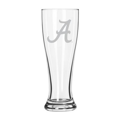 Alabama 16 oz Frost Pilsner Glass