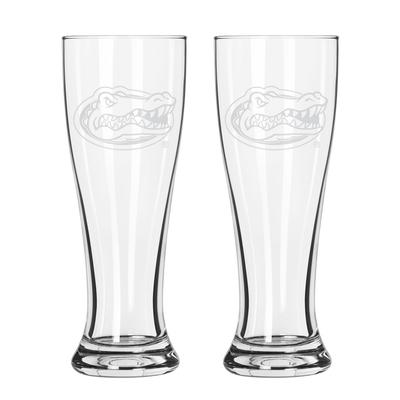 Florida 16 oz Frost Pilsner Glass
