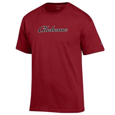 Alabama Champion Women's Basic Script Tee