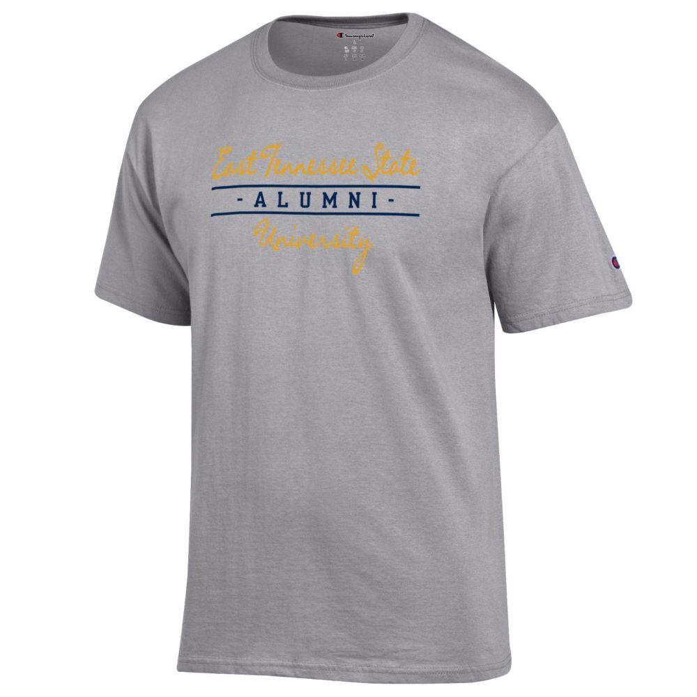 Etsu Champion Women's Script Bar Alumni Tee