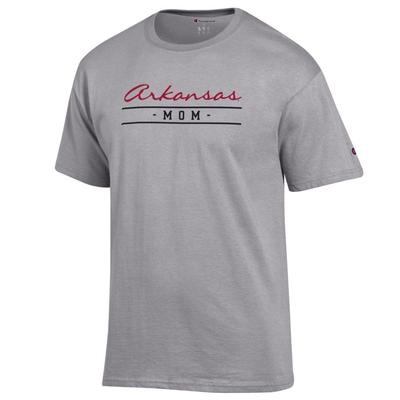 Arkansas Champion Women's Script Bar Mom Tee