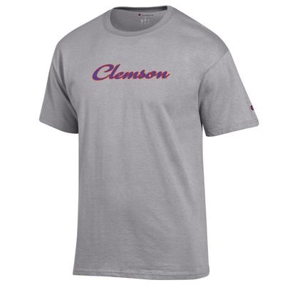 Clemson Champion Women's Basic Script Tee