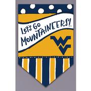  West Virginia Magnolia Lane Lets Go Mountaineers Garden Flag