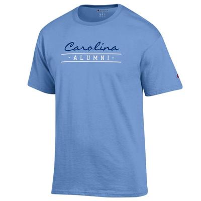 UNC Champion Women's Script Bar Alumni Tee