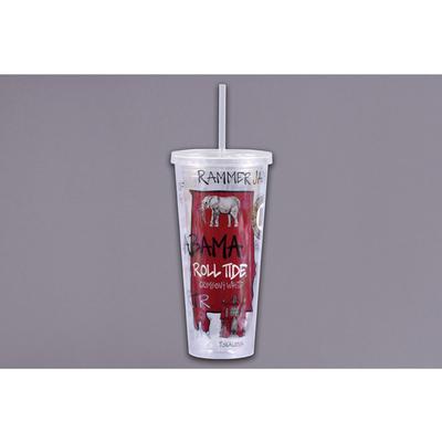 Alabama Magnolia Lane 22 oz Tumbler with Straw