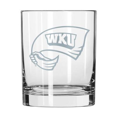 Western Kentucky 14 oz Frost Rock Glass