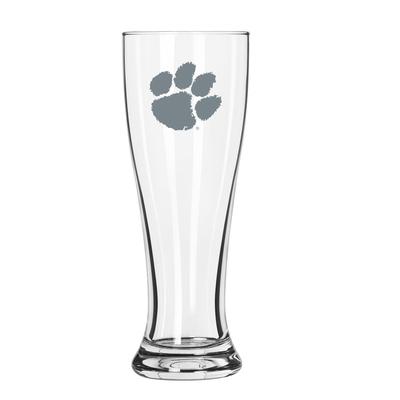Clemson 16 oz Frost Pilsner Glass