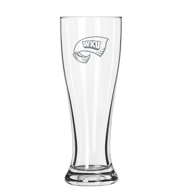 Western Kentucky 16 oz Frost Pilsner Glass