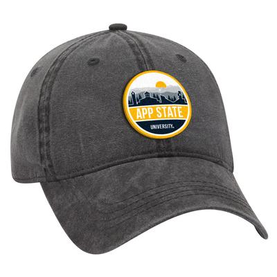 Appalachian State Uscape Scenic Vintage Washed Adjustable Hat