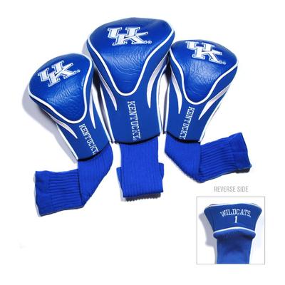 Kentucky 3 Pack Contour Golf Club Head Covers