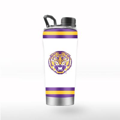 LSU GTL 24 oz Striped Shaker