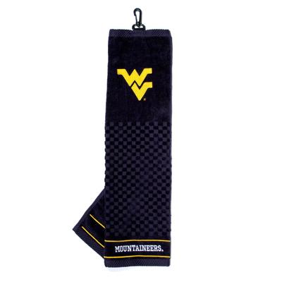 West Virginia Embroidered Golf Towel