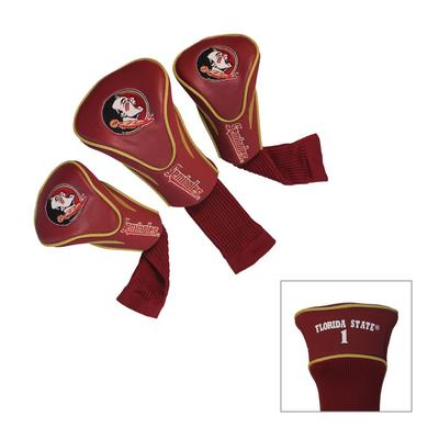 Florida State 3 Pack Contour Golf Club Head Covers