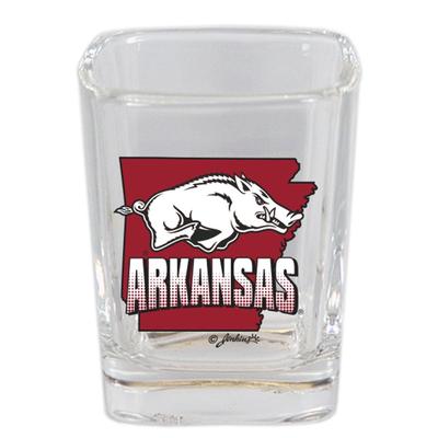 Arkansas State Map Shot Glass