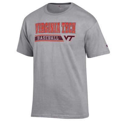 Virginia Tech Champion Men's Baseball Bar Stack Tee