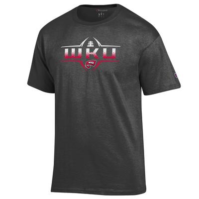 Western Kentucky Champion Vertical Football Tee
