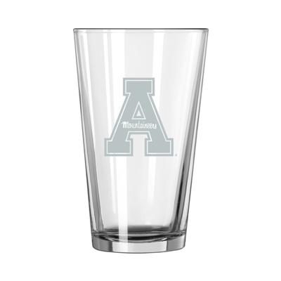 Appalachian State 16 oz Frost Pint Glass