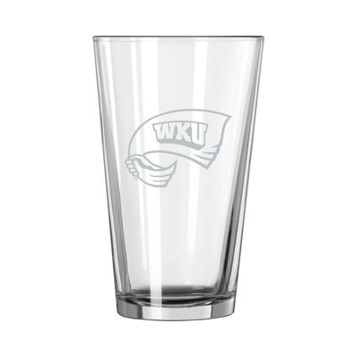 Western Kentucky 16 oz Frost Pint Glass