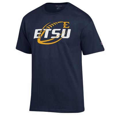 ETSU Champion Football Slant Tee